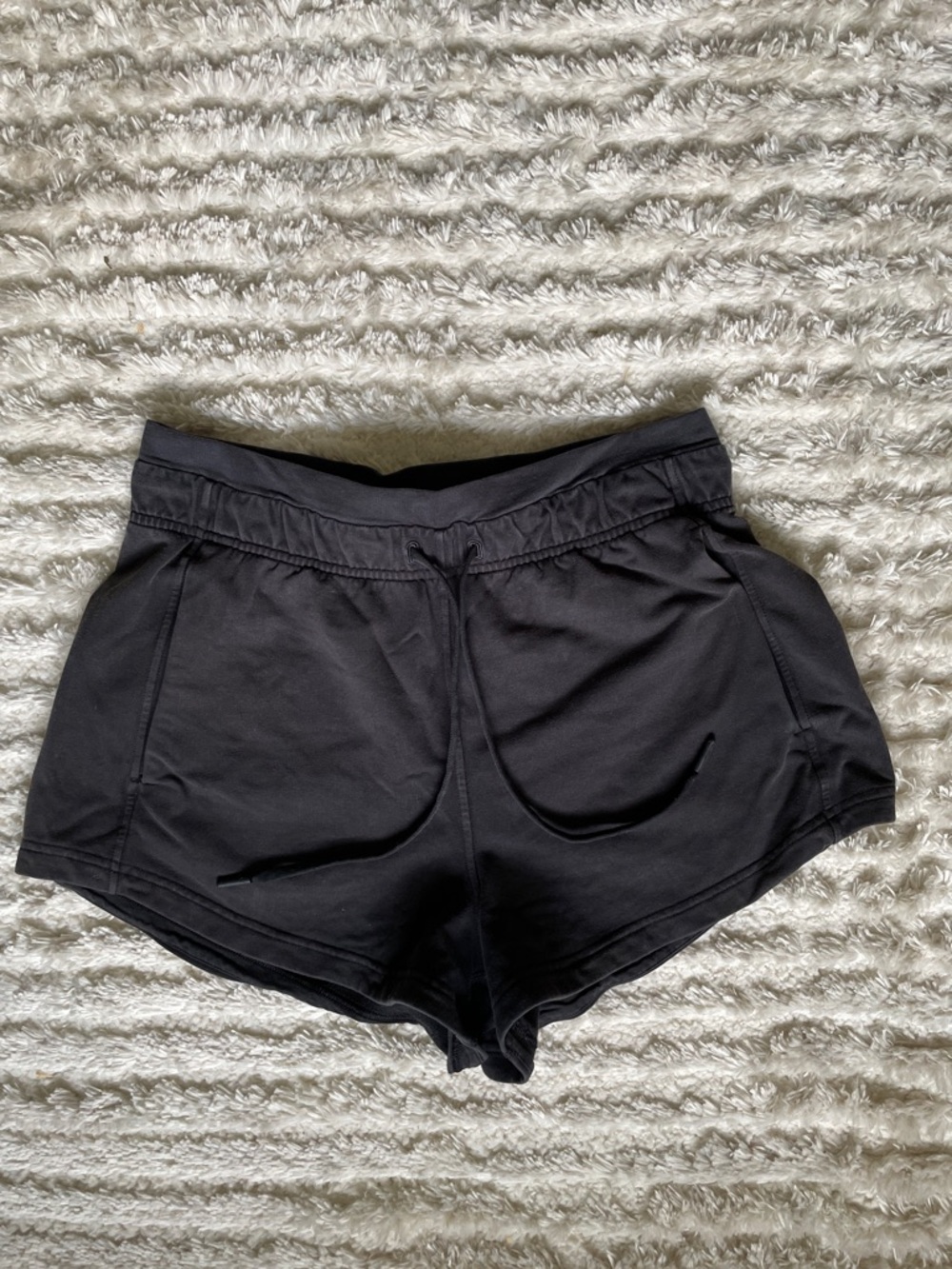 lululemon athletica Black Women's Athletic Drawstring Shorts